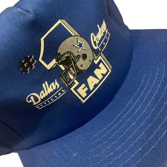 Dallas Cowboys Vintage Hat Snapback Royal Blue - Picture 2 of 3